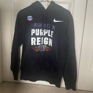 Nike Washington Huskies Sweatshirt/Hoodie Black Adult Small